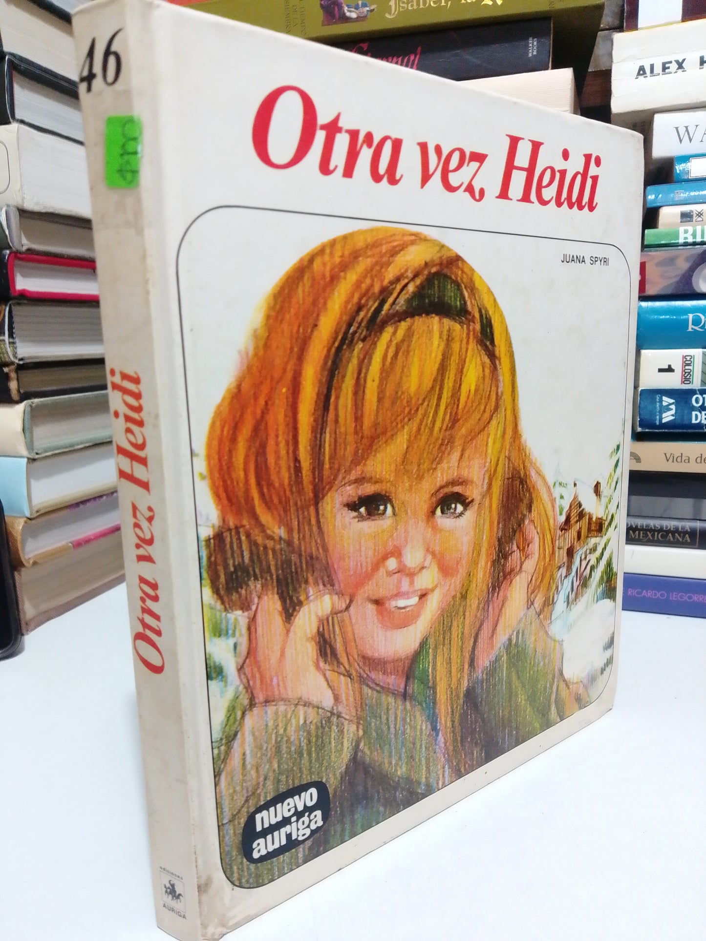 OTRA VEZ HEIDI POR JUANA SPYRI USADO NOVELA JUÁREZ