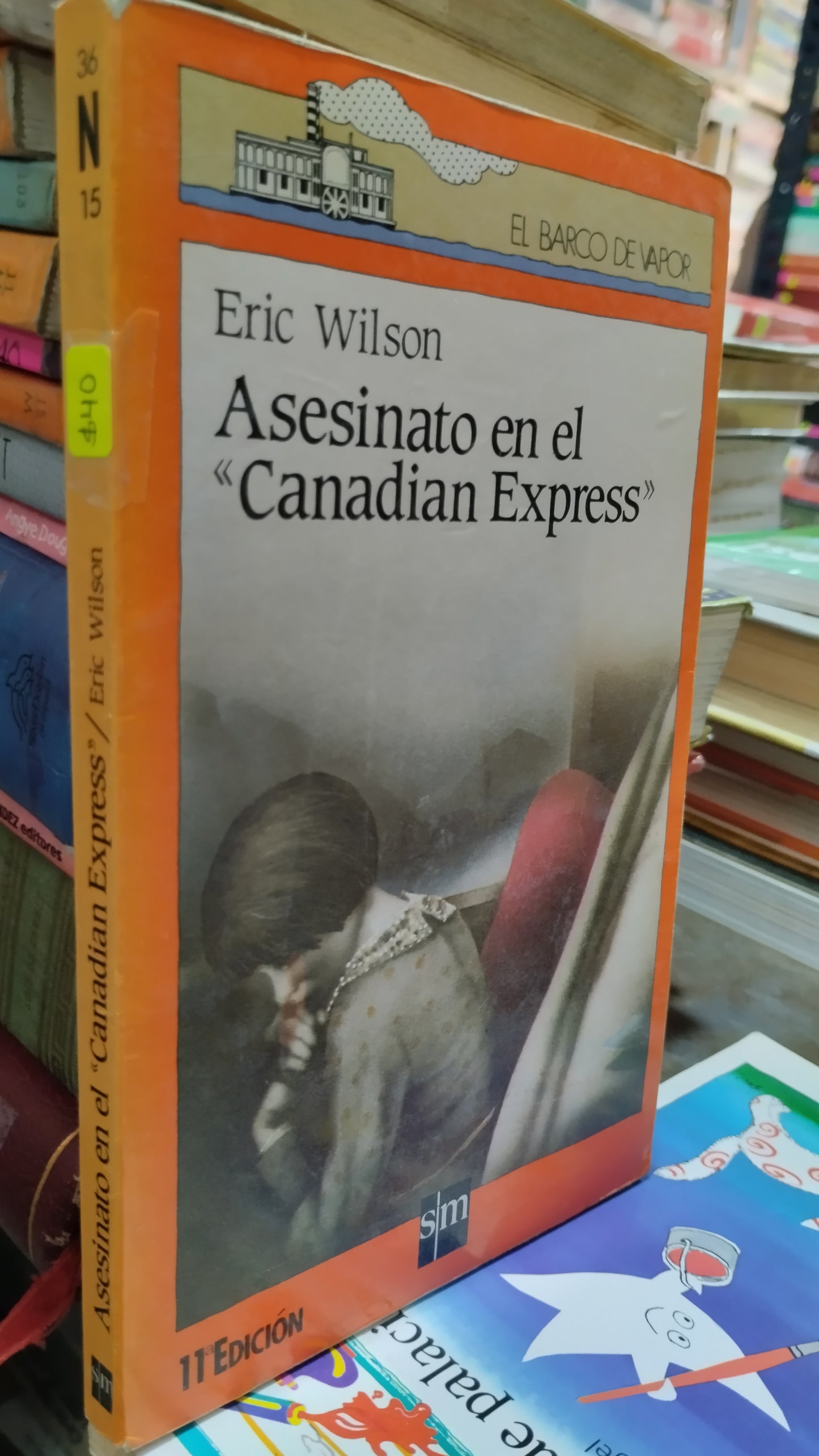 ASESINATO EN EL CANADIAN EXPRESS LIBRO USADO INFANTIL ALDAMA