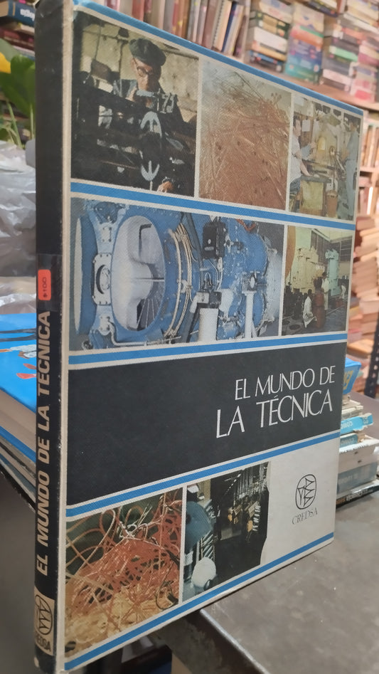 EL MUNDO DE LA TECNICA POR EDITORIAL CREDSA LIBRO USADO CIENCIA ALDAMA