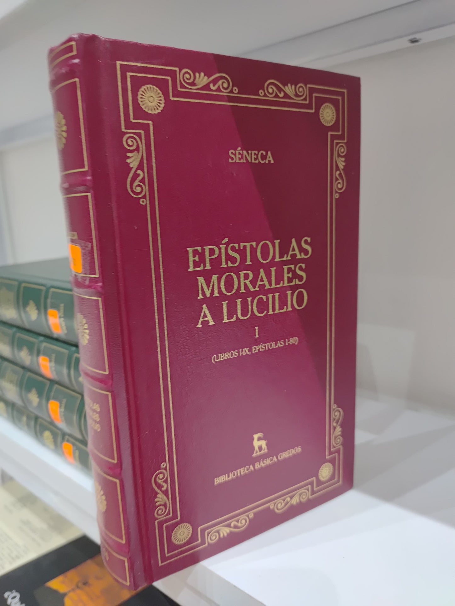 EPISTOLAS MORALES A LUCILIO 1 POR SENECA USADO HISTORIA JUAREZ 515