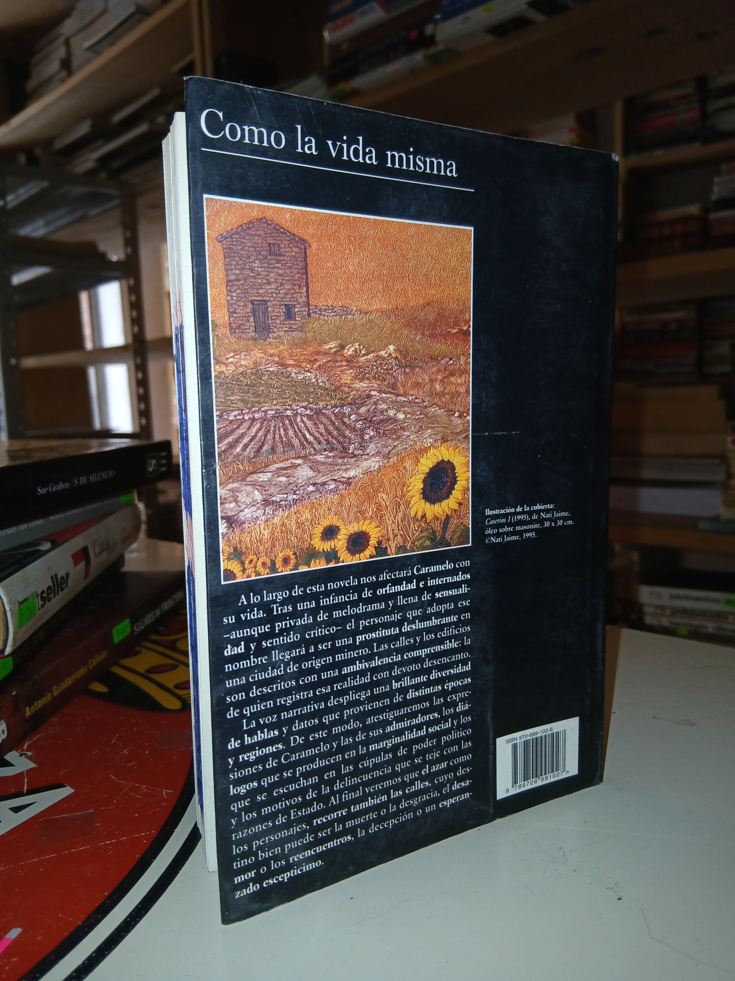 COMO LA VIDA MISMA POR AGUSTÍN RAMOS USADO NOVELA LITERARIO 207