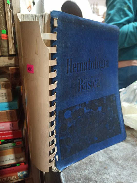 HEMATOLOGIA BASICA POR CESAR ULLOA ARTEGA USADO SALUD ALDAMA