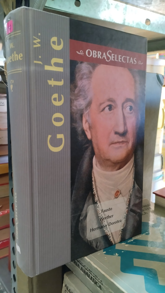 OBRAS SELECTAS POR GOETHE LIBRO USADO NOVELAS ALDAMA