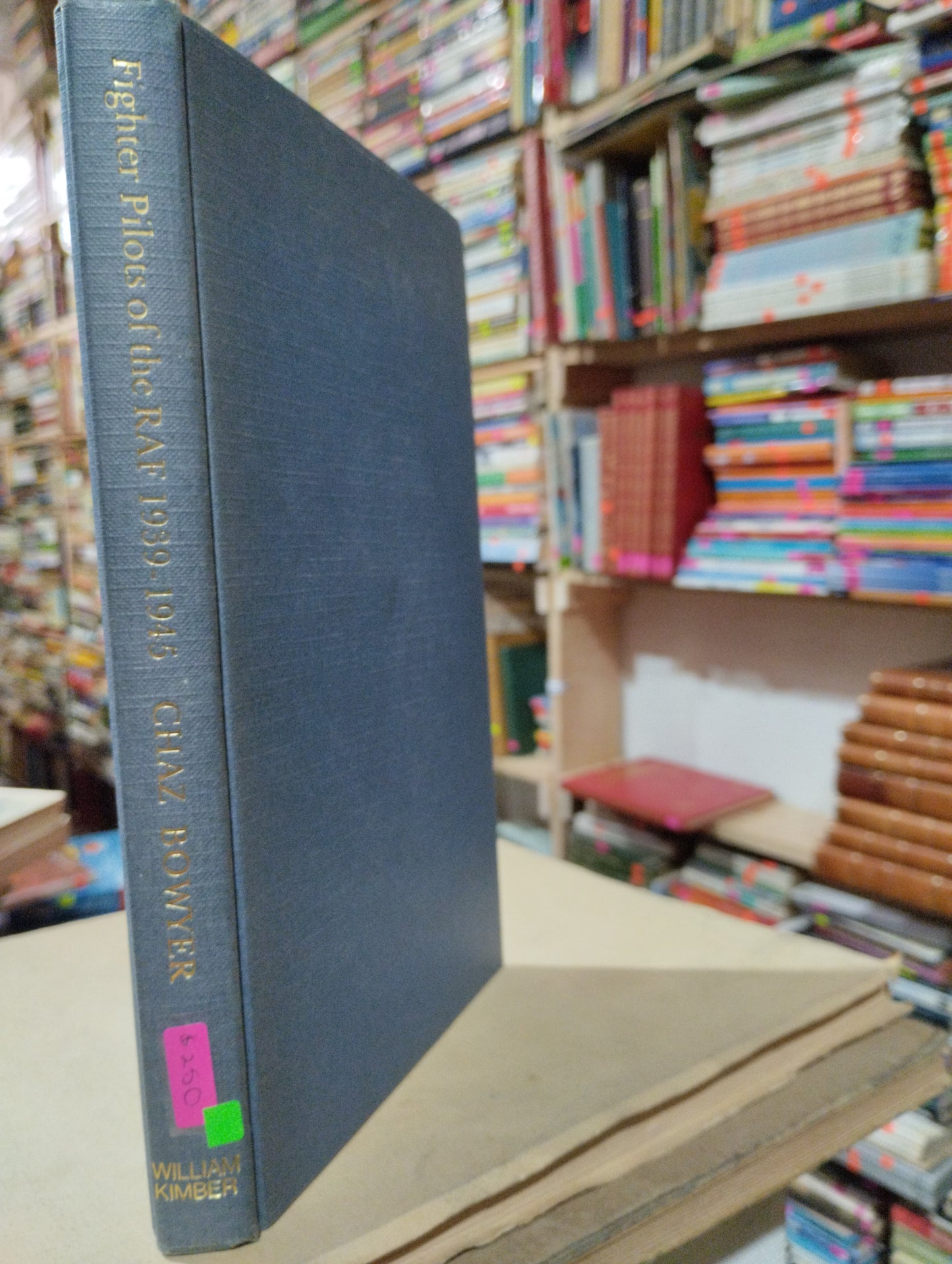 FIGHTER PILOTS OF THE RAF BY CHAZ BOWYER USADO HISTORIA ALDAMA