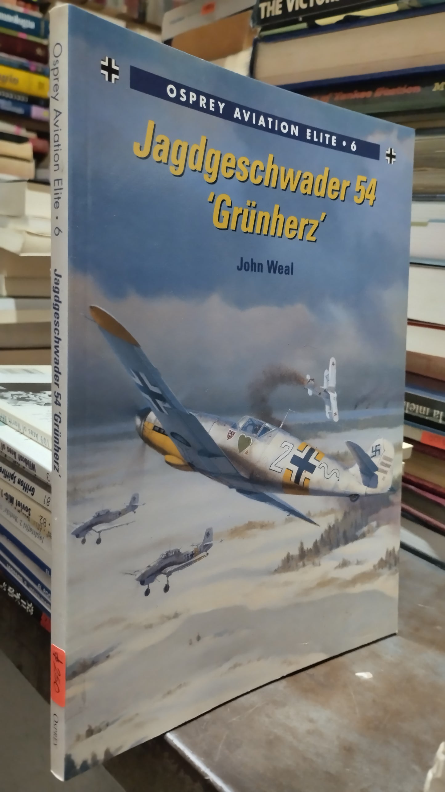 JAGDGESCHWADER 54 GRÜNHERZ 6 LIBRO USADO HISTORIA ALDAMA
