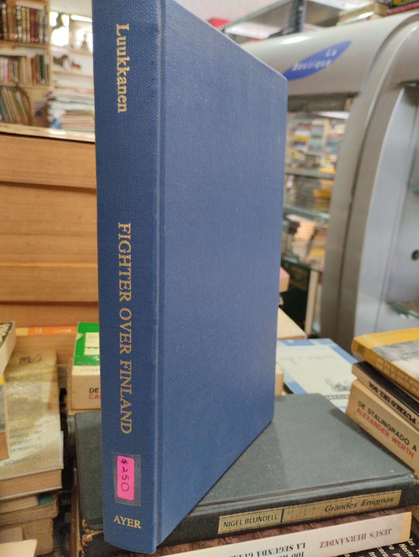 FIGHTER OVER FINLAND BY EINO LUUKKANEN HISTORIA USADO ALDAMA EDITORIAL AYER PASTA DURA LIBRO EN BUEN ESTADO