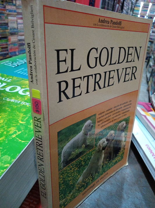 EL GOLDEN RETRIEVER POR ANDREA PANDOLFI USADO VETERINARIA ALDAMA