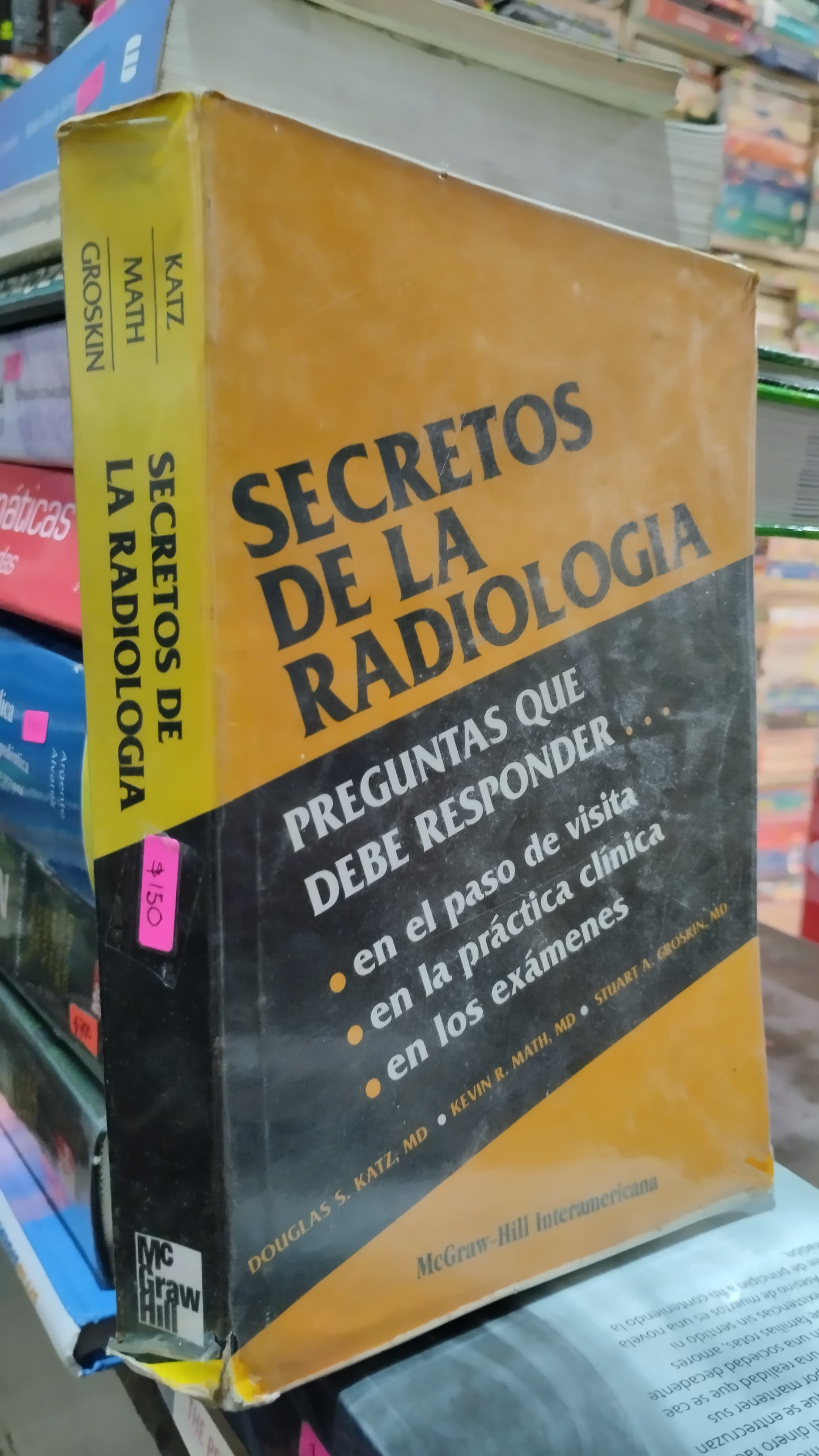 SECRETOS DE LA RADIOLOGIA POR KATZ LIBRO USADO SALUD ALDAMA