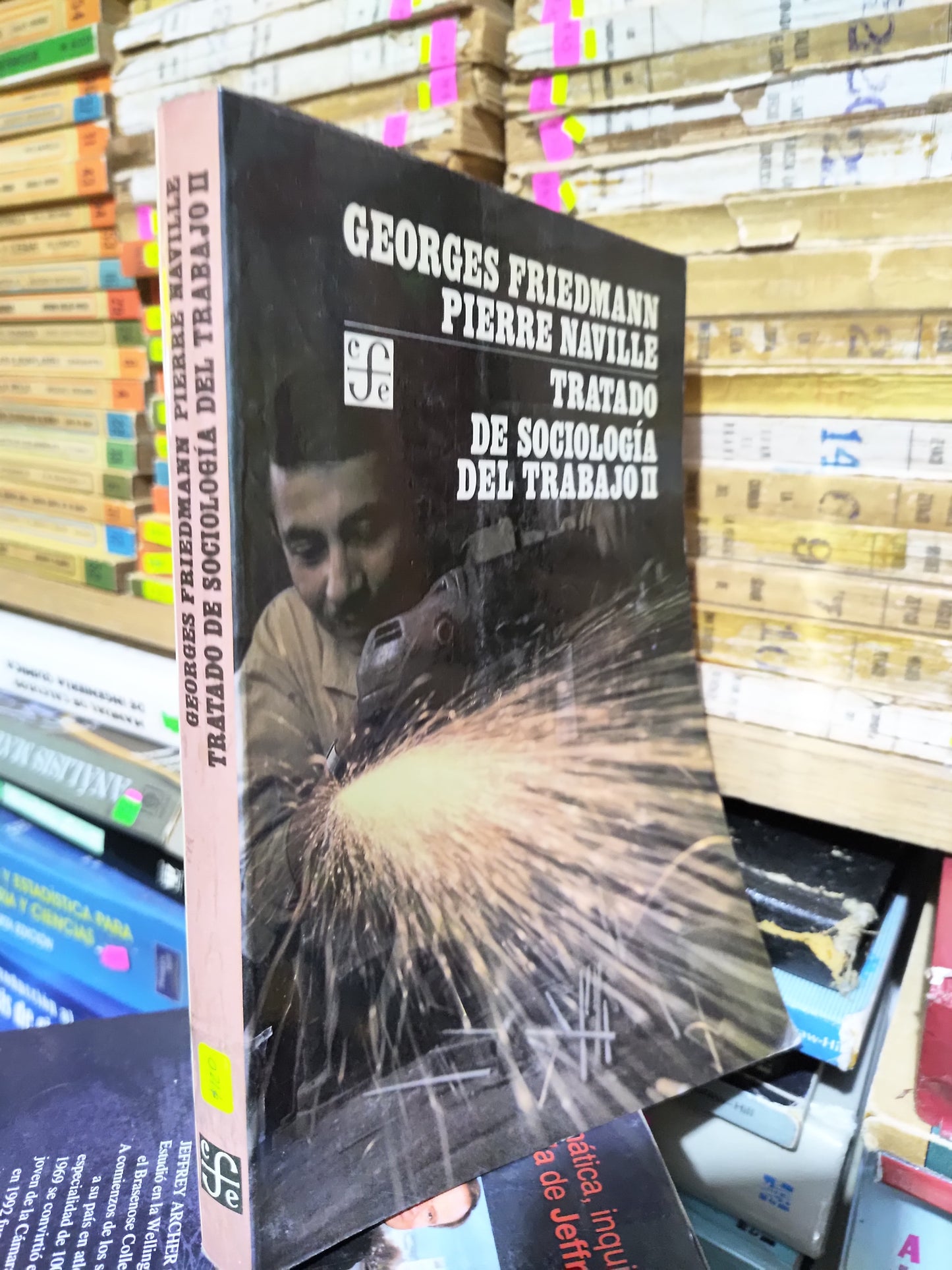 TRATADO DE SOCIOLOGIA DEL TRABAJO 2 POR GEORGES FRIEDMANN PIERRE USADO SOCIOLOGIA JUAREZ 507
