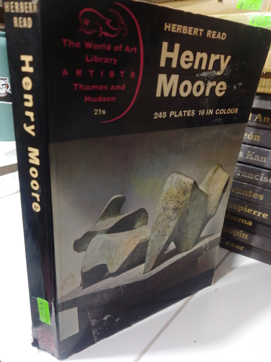 HENRY MOORE POR HERBERT READ USADO ARTE JUAREZ