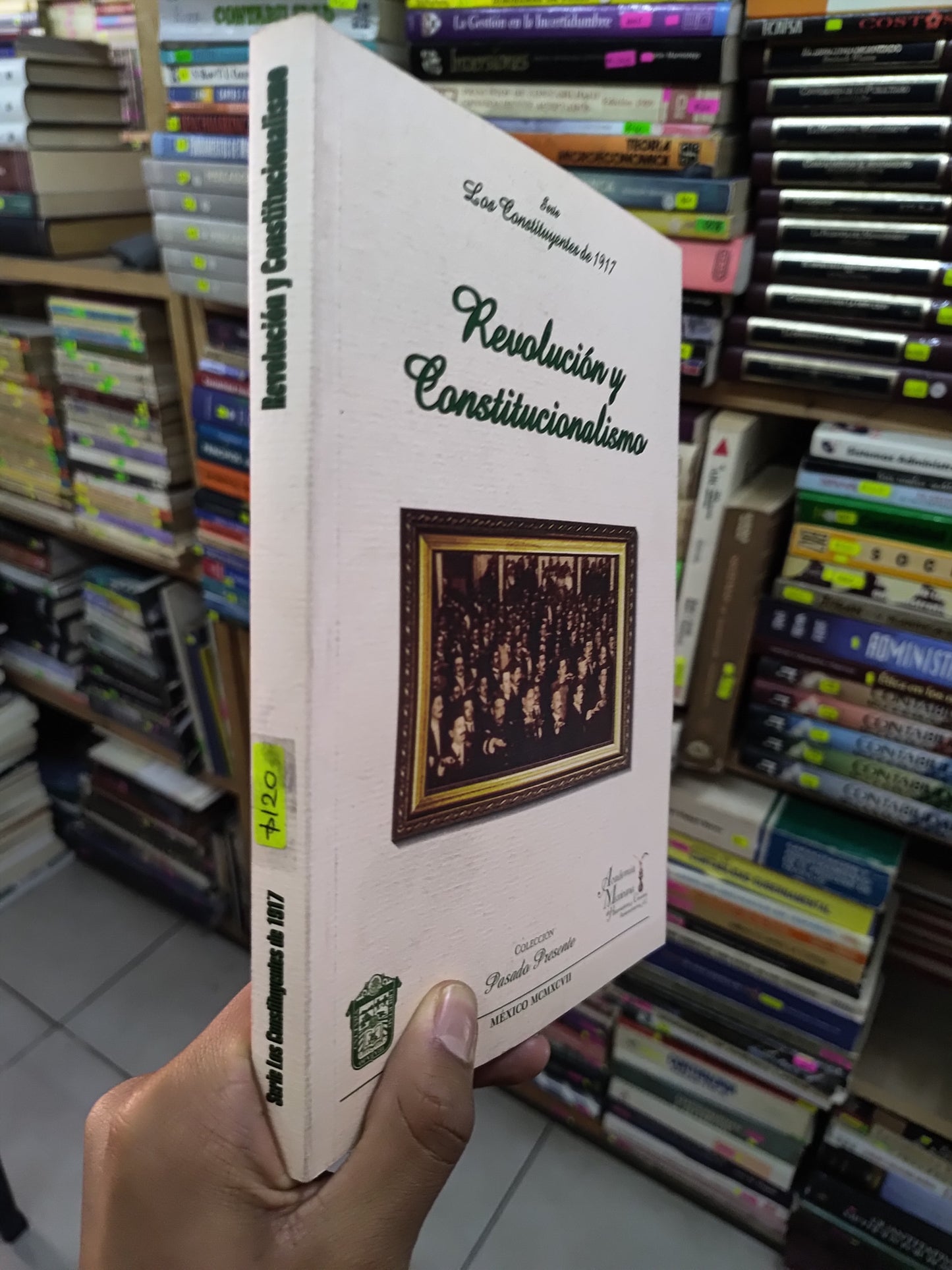REVOLUCION Y CONSTITUCIONALISMO POR ALBERTO ENRIQUEZ PEREA USADO HISTORIA JUAREZ 507