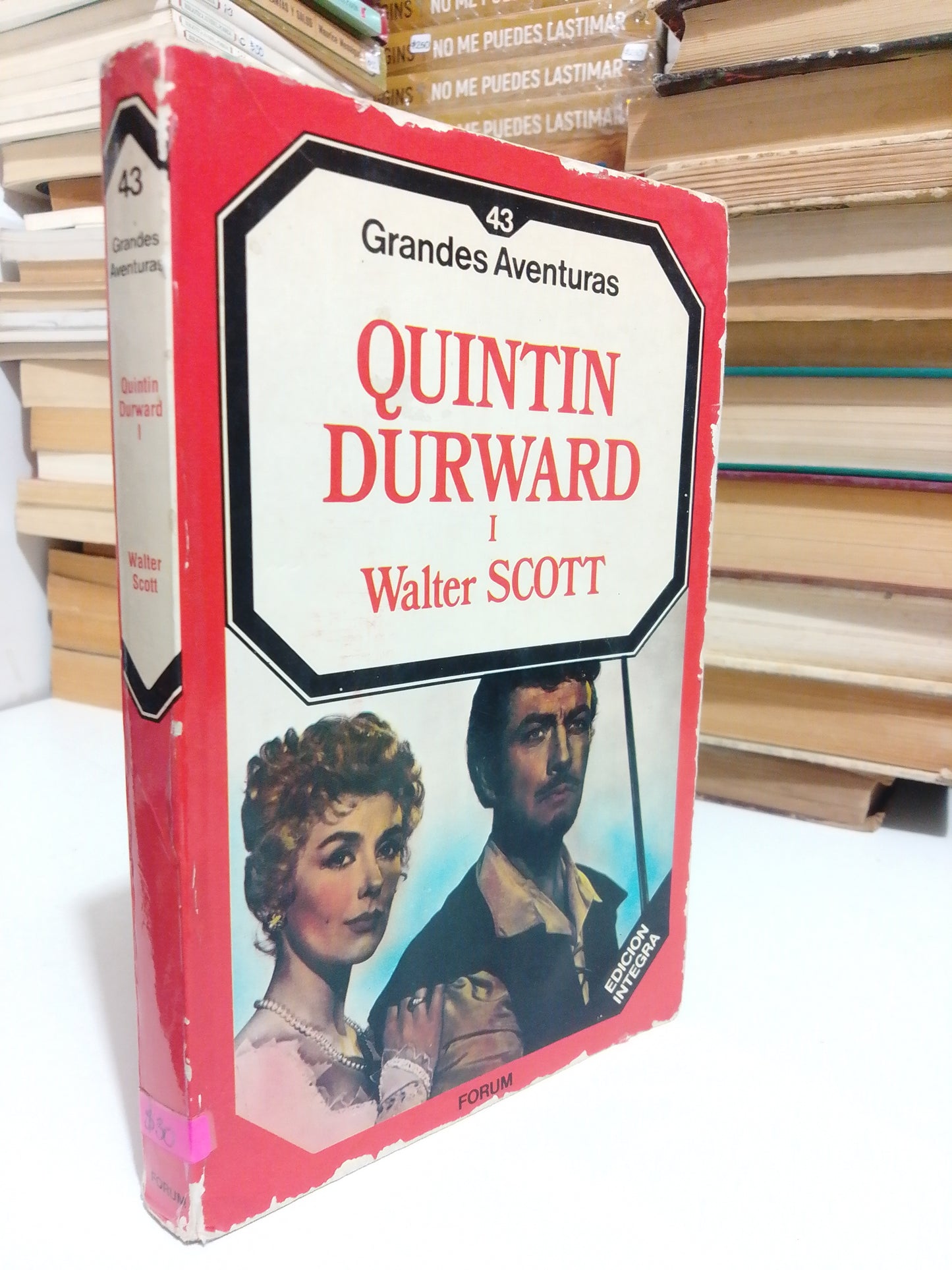 QUINTÍN DURWARD 1 POR WALTER SCOTT USADO NOVELA JUÁREZ