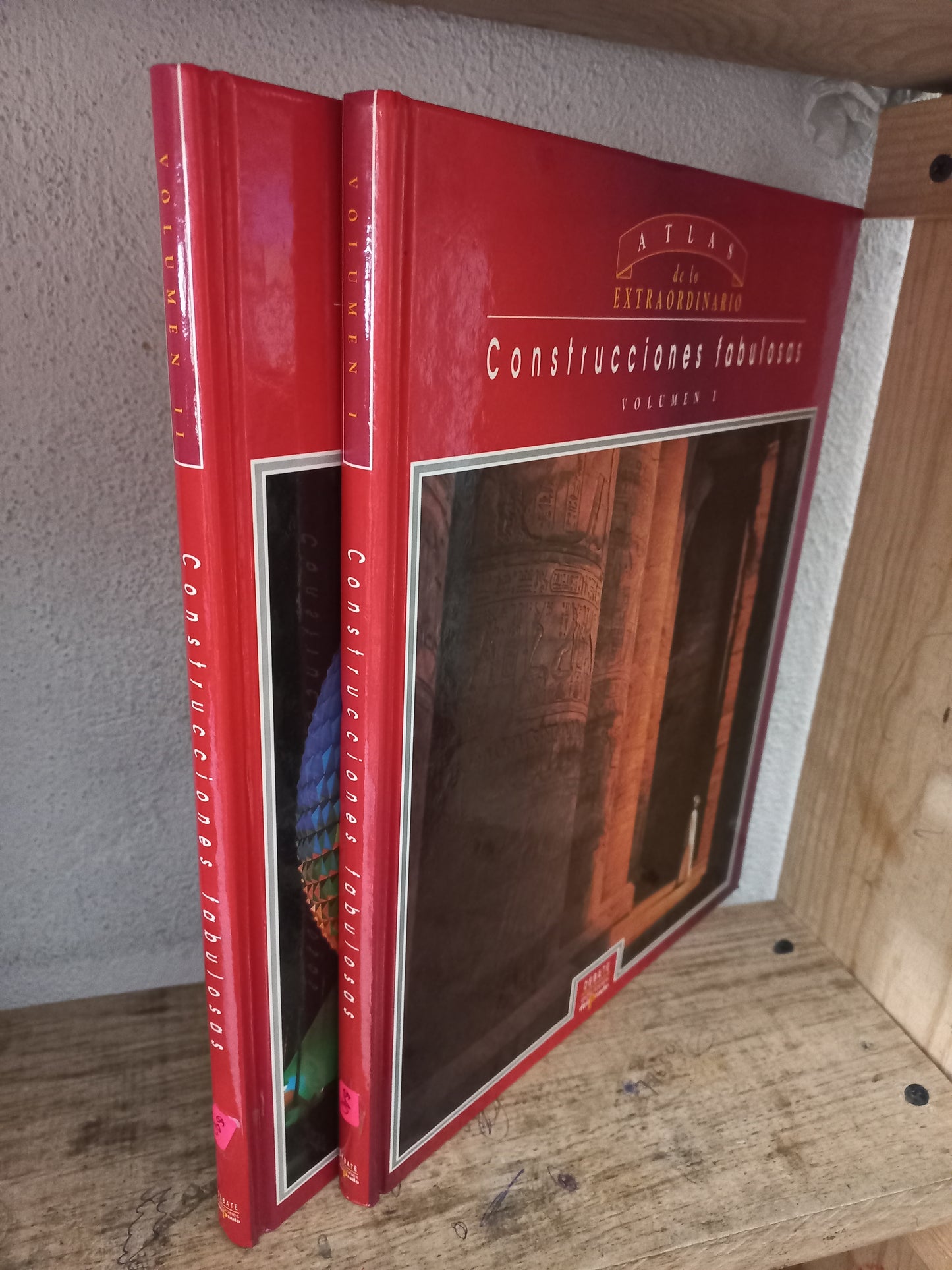 CONSTRUCCIONES FABULOSAS VOLUMEN I Y II ATLAS DE LO EXTRAORDINARIO USADO HISTORIA LITERARIO 305