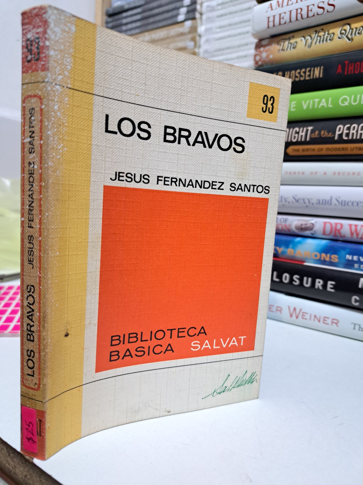 LOS BRAVOS JESÚS FERNÁNDEZ SANTOS USADO NOVELA JUÁREZ