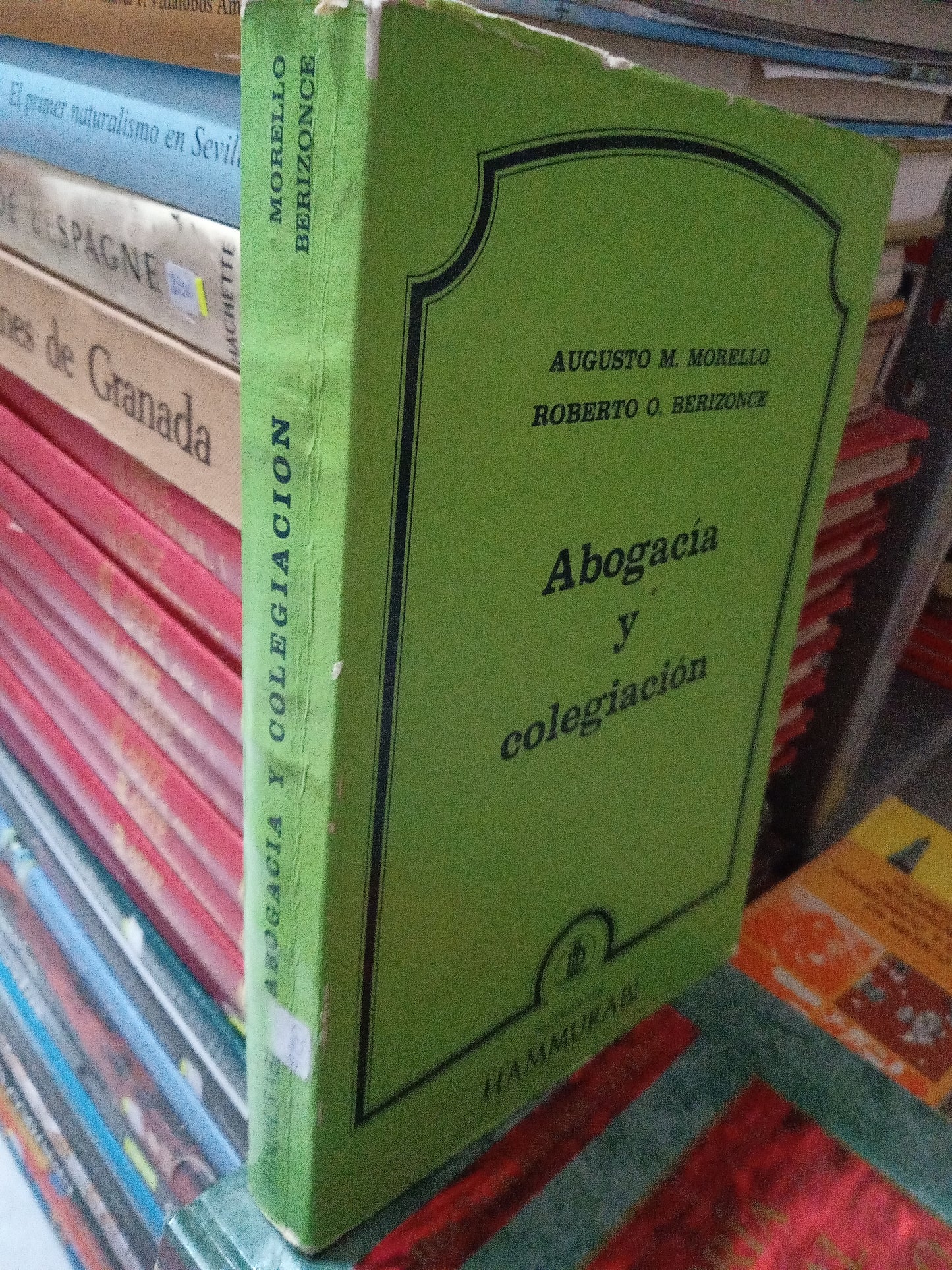 ABOGACIA Y COLEGIACION POR AGUSTO M MORELLO Y ROBERTO O BERIZONCE USADO DERECHO JUÁREZ