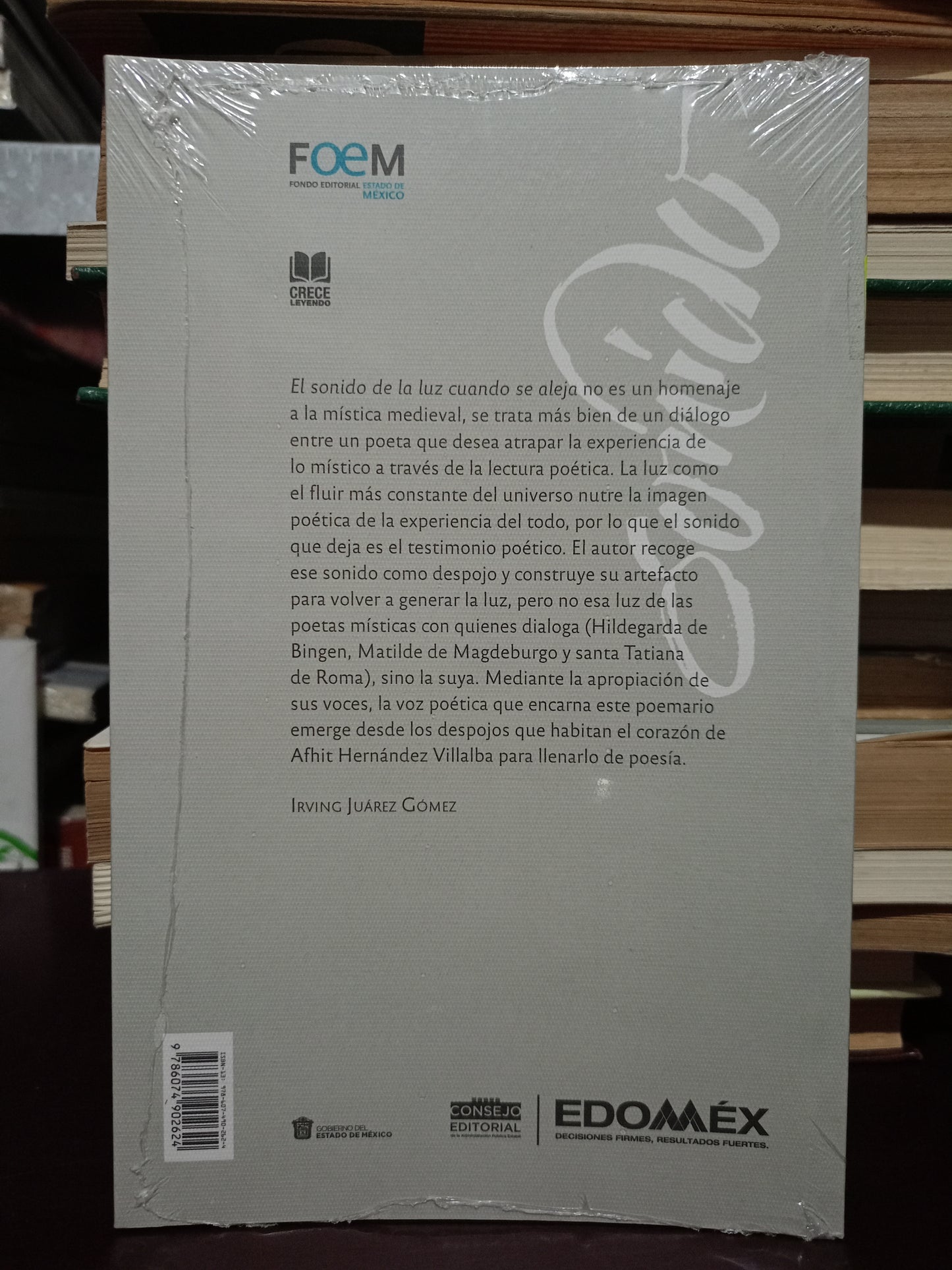 EL SONIDO DE LA LUZ CUANDO SE ALEJA POR AFHIT HERNÁNDEZ VILLALBA NUEVO LIBROS NUEVOS LITERARIO 305