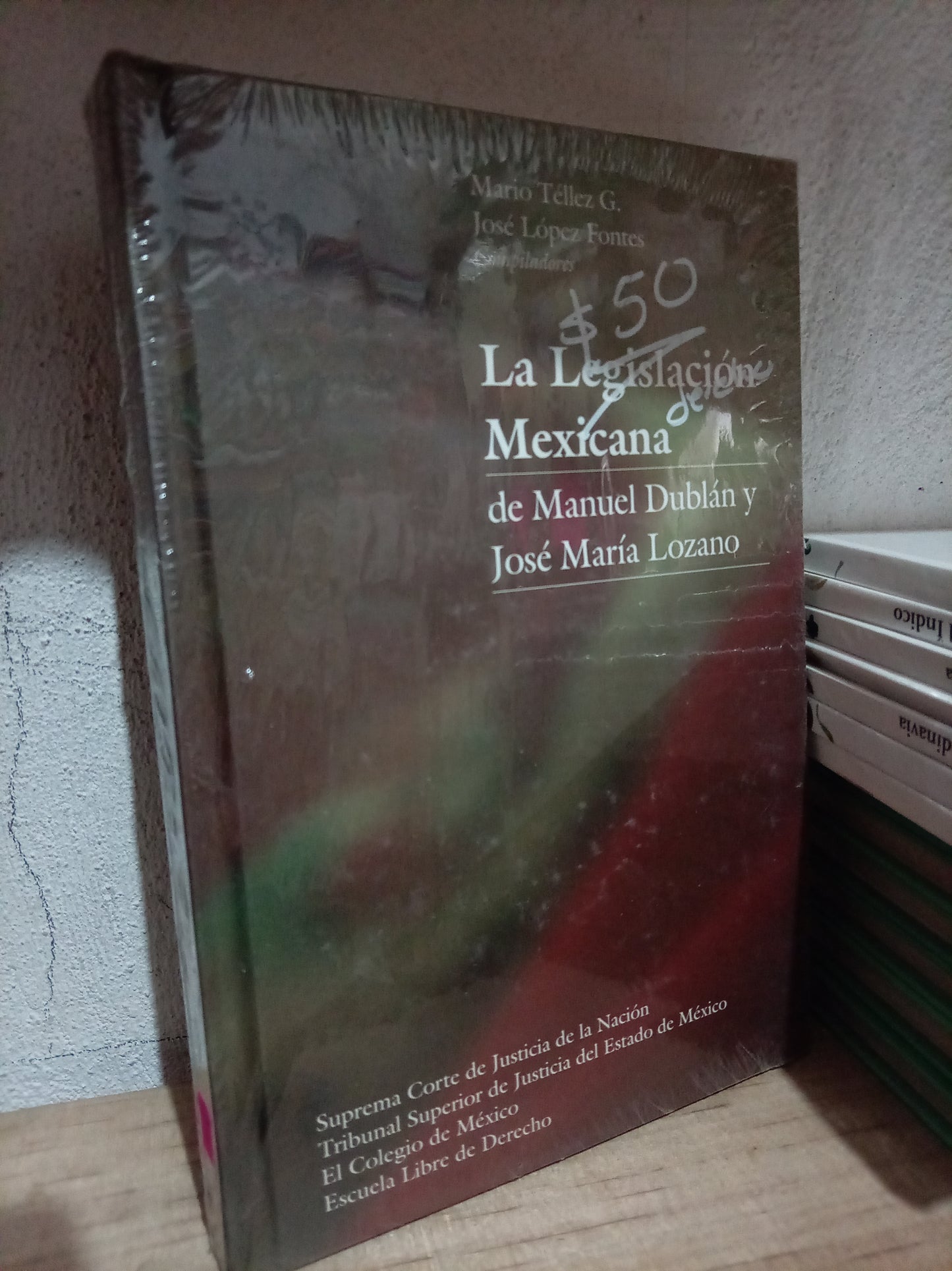 LA LEGISLACION MEXICANA DE MANUEL DUBLAN Y JOSE MARÍA LOZANO NUEVO DERECHO LITERARIO 305