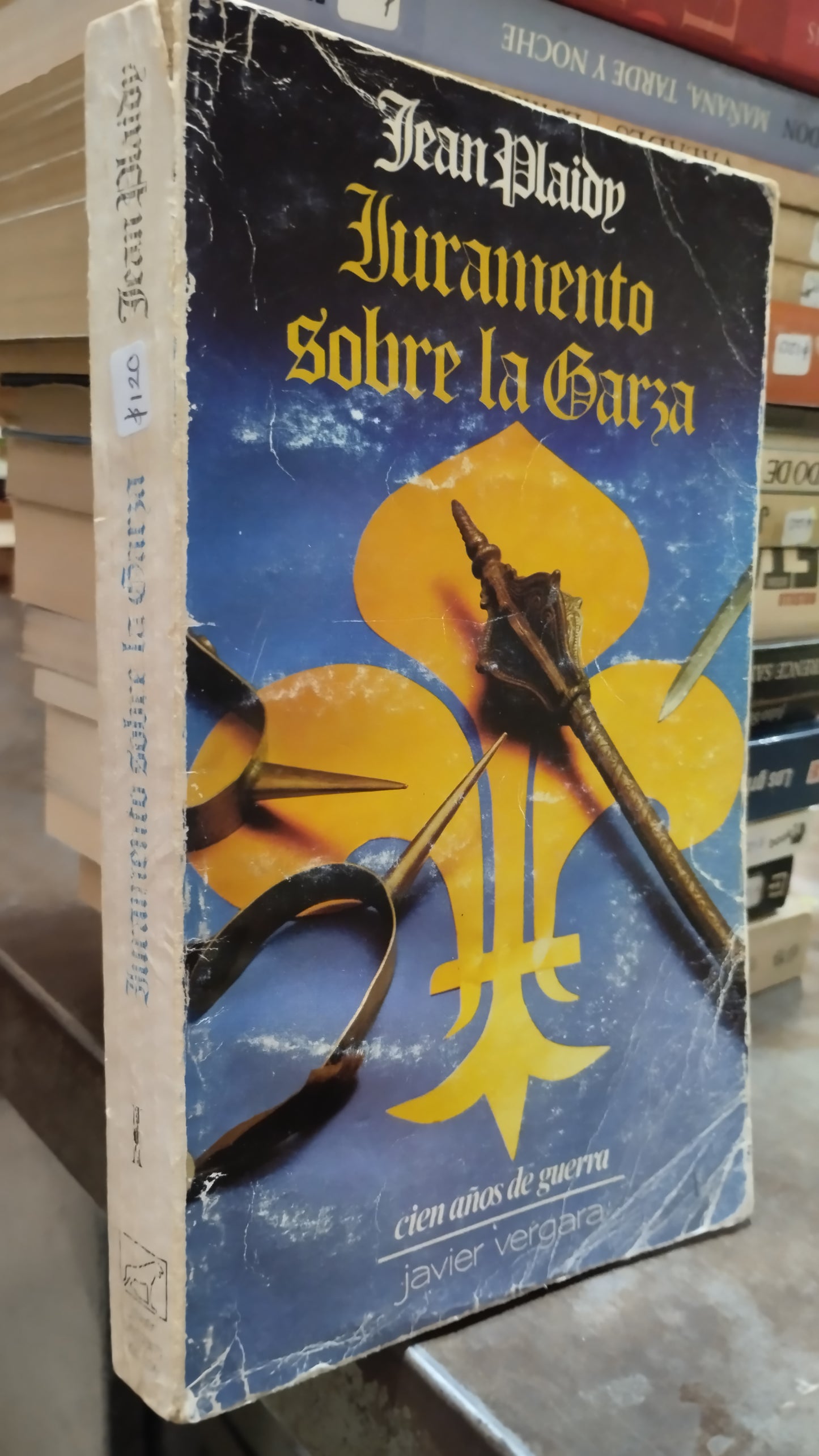 JURAMENTO SOBRE LA GARZA POR JEAN P LIBRO USADO NOVELAS ALDAMA