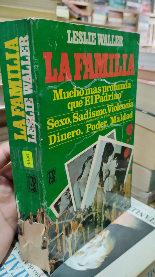 LA FAMILIA POR LESLIE WALLER LIBRO USADO NOVELAS ALDAMA
