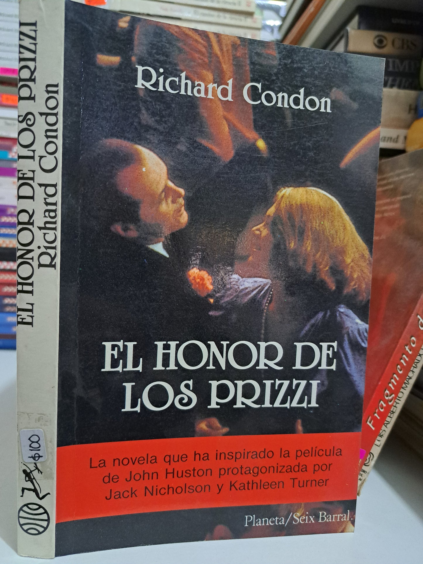 EL HONOR DE LOS PRIZZI RICHARD CONDON USADO NOVELA JUÁREZ