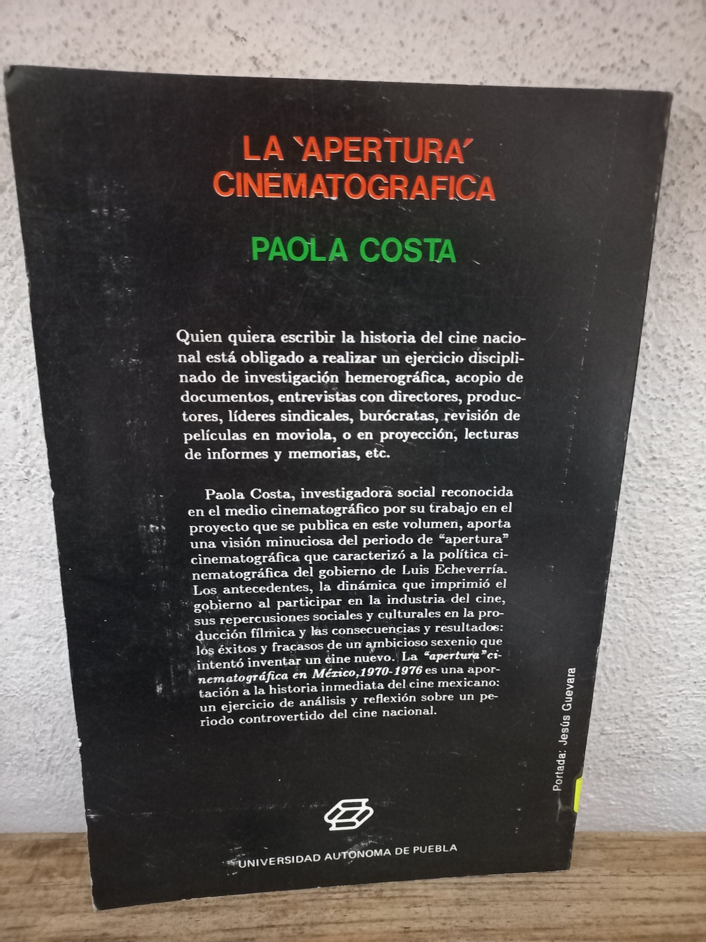 LA APERTURA CINEMATOGRÁFICA POE PAOLA COSTA USADO HISTORIA LITERARIO 305