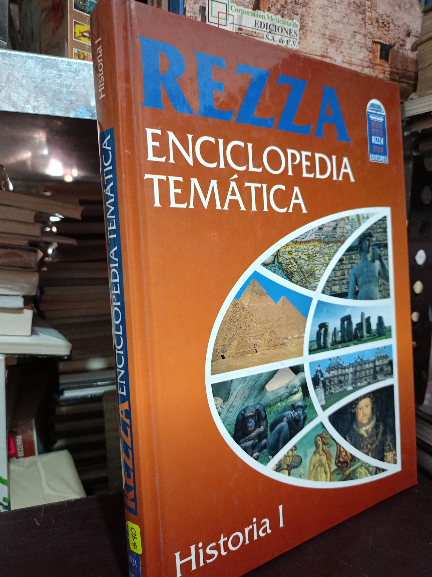 REZZA ENCICLOPEDIA TEMATICA HISTORIA 1 USADO HISTORIA LITERARIA 305