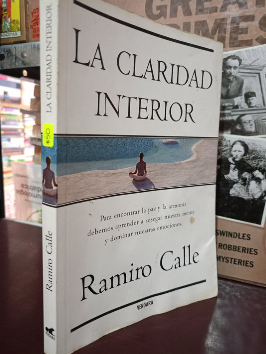 LA CLARIDAD INTERIOR RAMIRO CALLE USADO S.PERSONAL LITERARIO 305