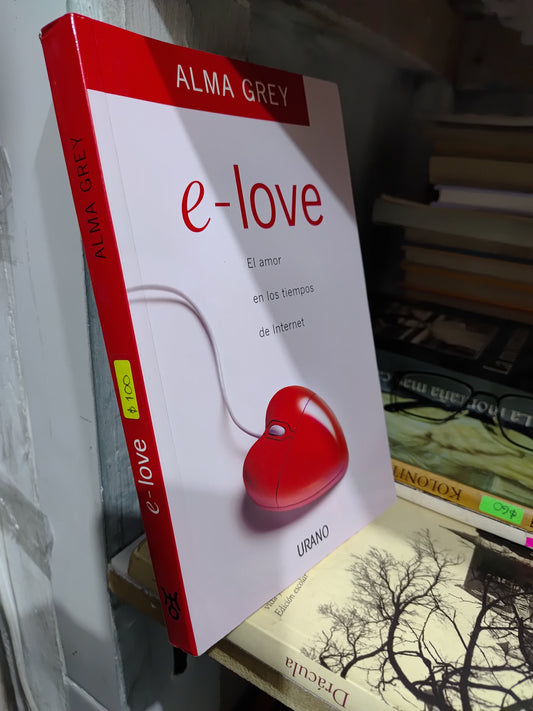 E-LOVE POR ALMA GREY USADO NOVELAS JUAREZ