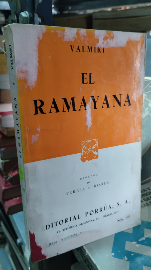 EL RAMAYANA POR VALKIMI LIBRO USADO NOVELAS ALDAMA