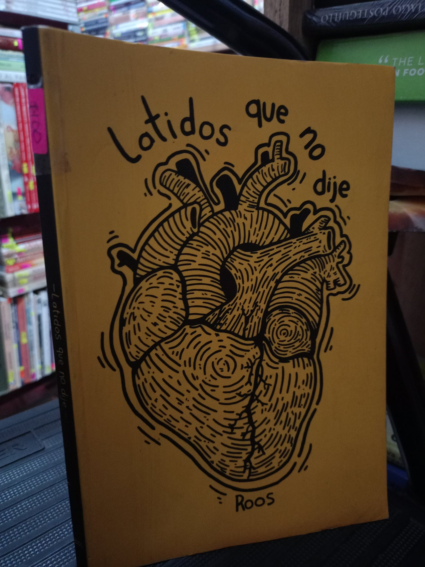 LATIDOS QUE NO DIJE POR ROOS USADO NOVELA LITERARIO 305