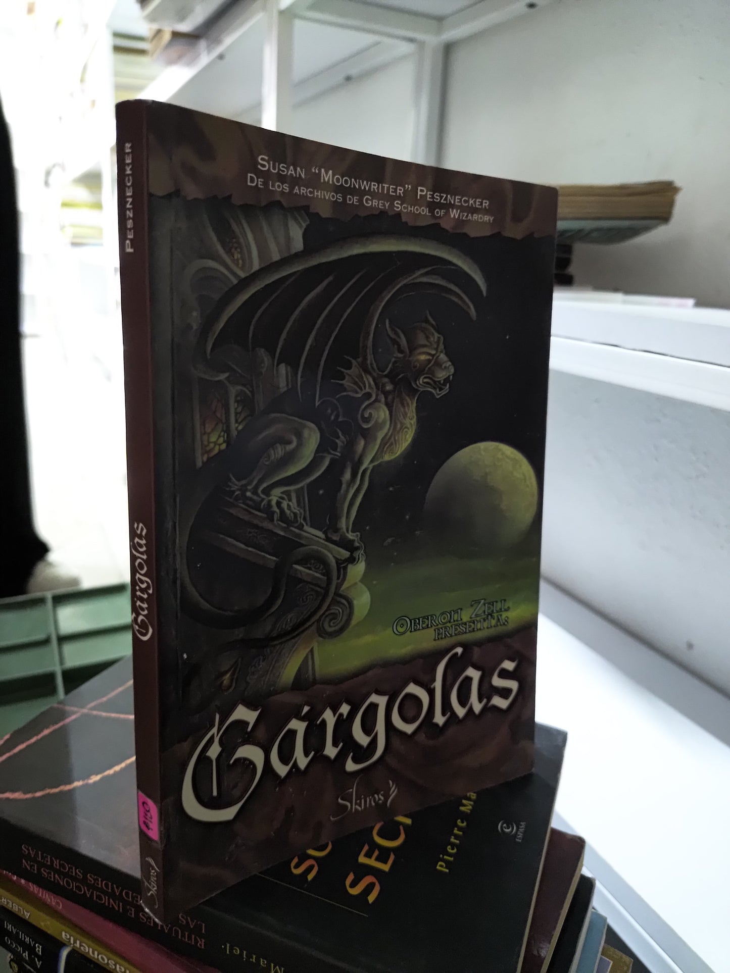 GARGOLAS POR OBERON ZELL USADO ESOTERISMO JUAREZ 515