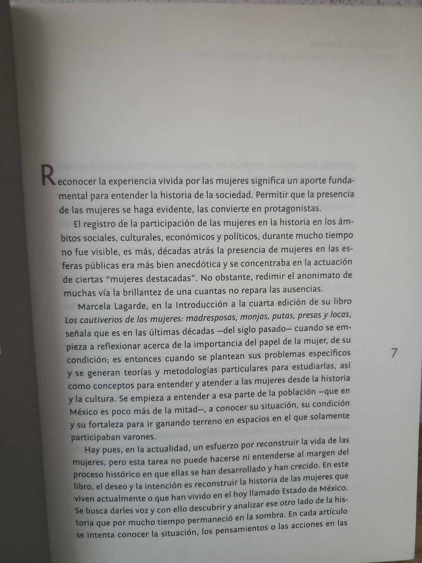 MUJERES MEXIQUENSES PASADO Y PRESENTE DE LAS VOLUNTADES QUE TRANFORMAN POR EMMA LILIANA NAVARRETE LÓPEZ USADO HISTORIA LITERARIO 305