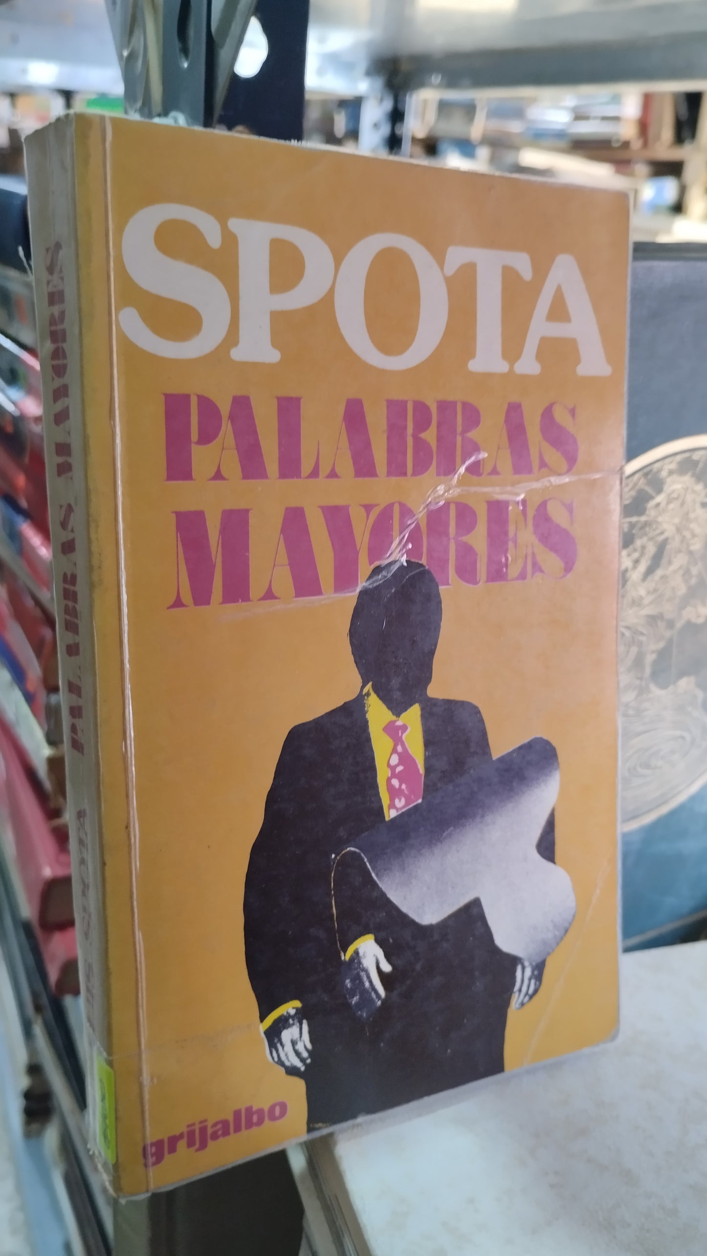 PALABRAS MAYORES POR LUIS SPOTA LIBRO USADO NOVELAS ALDAMA