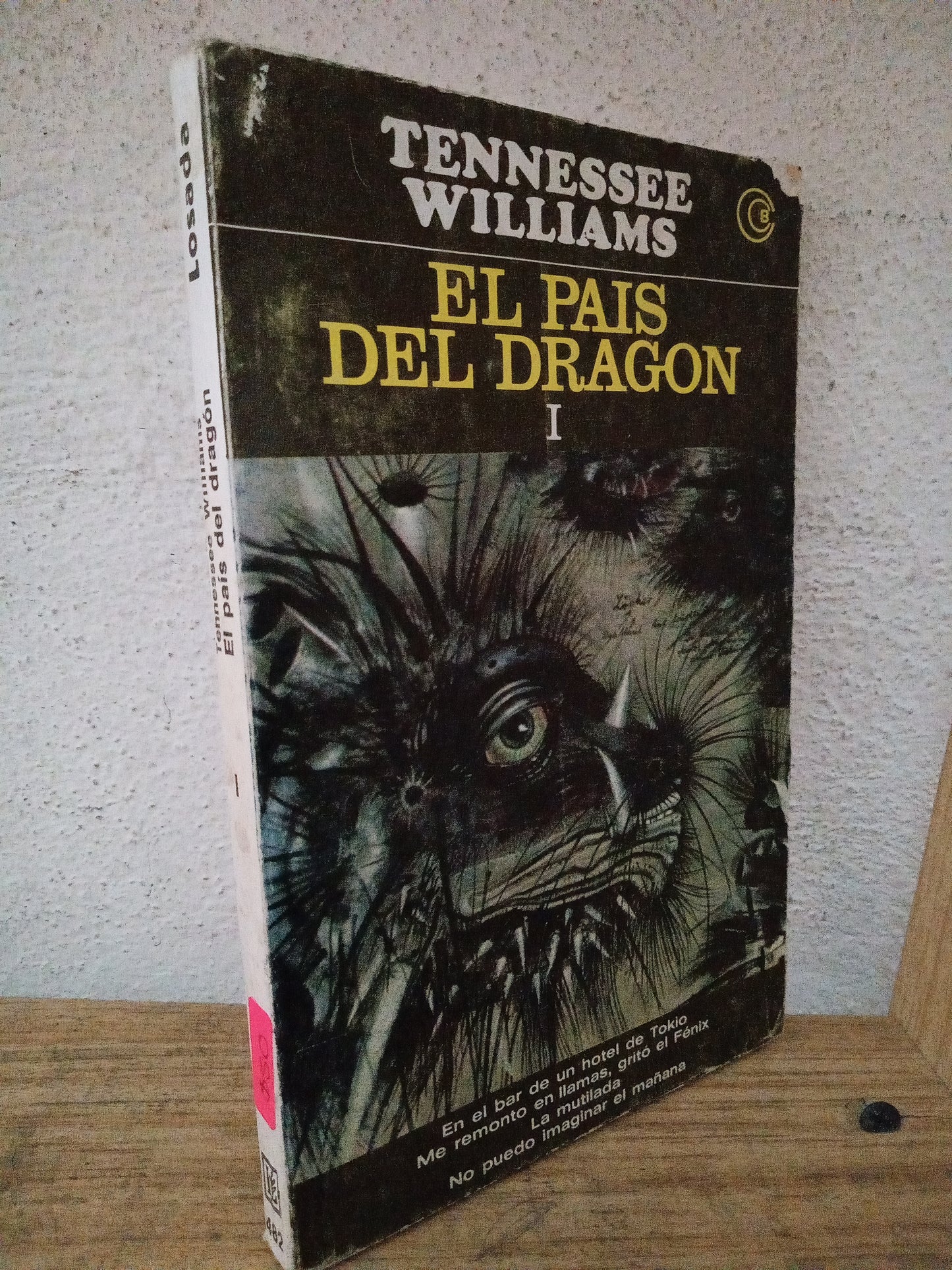 EL PAIS DEL DRAGON TENNESSEE WILLIAMS USADO NOVELA LITERARIO 305