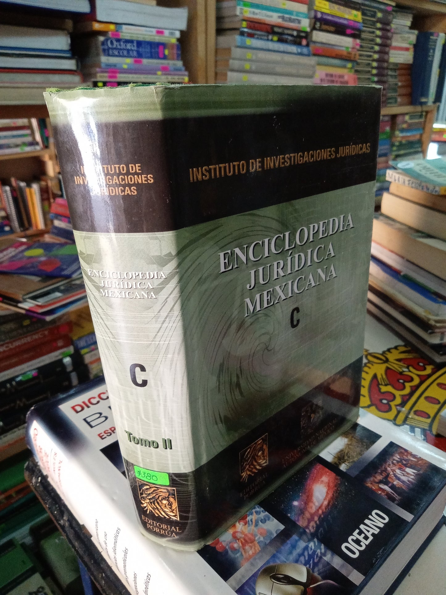 ENCICLOPEDIA JURIDICA MEXICANA C  TOMO II USADO DERECHO LITERARIO 207