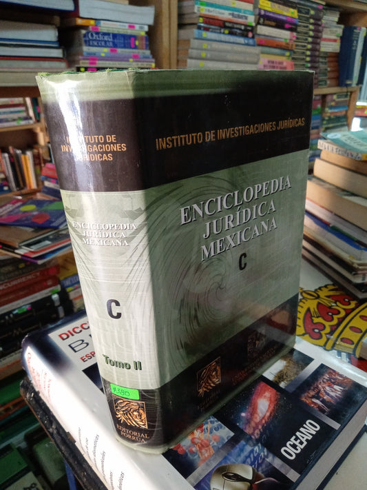 ENCICLOPEDIA JURIDICA MEXICANA C  TOMO II USADO DERECHO LITERARIO 207