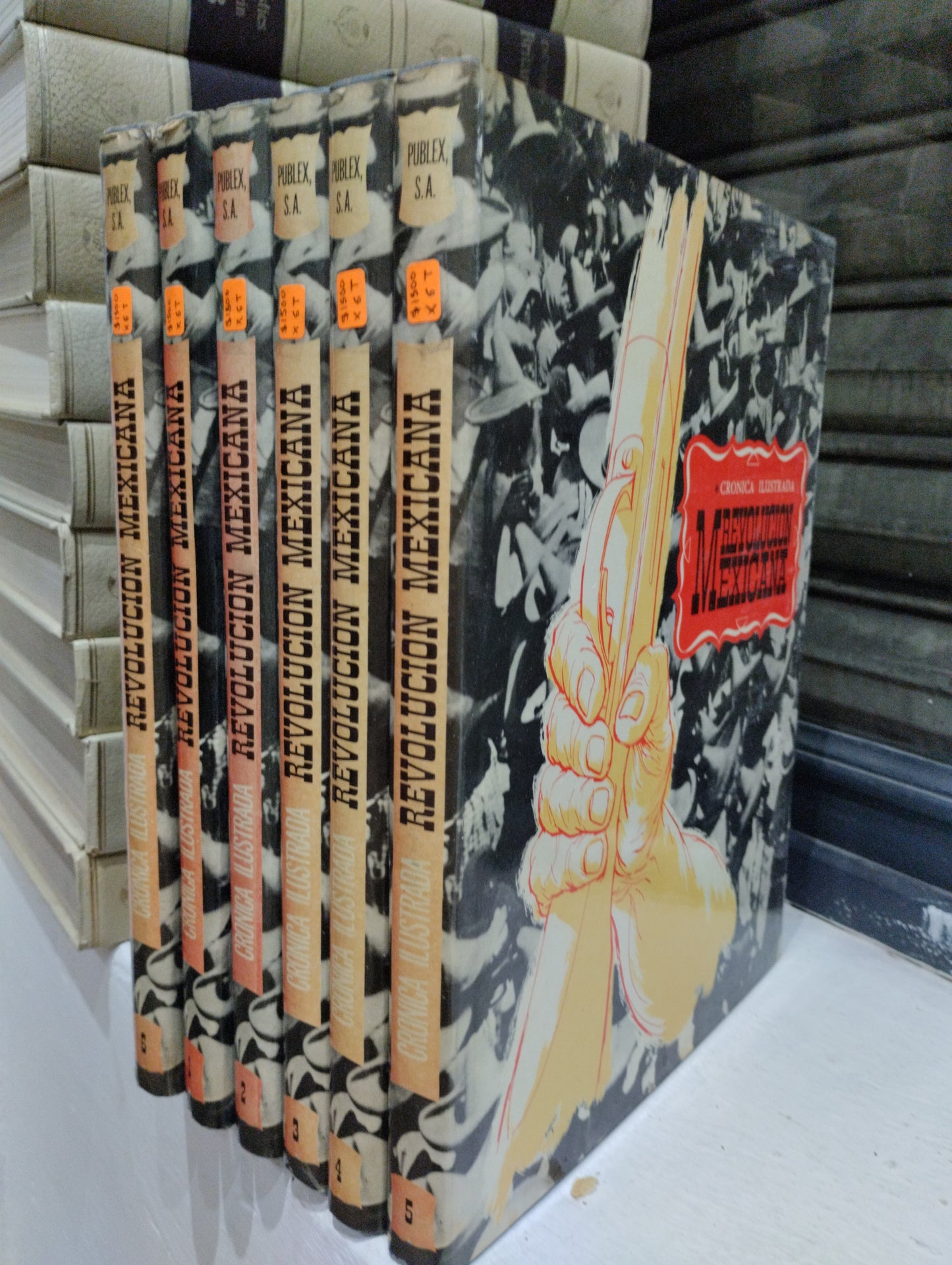 REVOLUCION MEXICANA CRONICAS ILUSTRADAS POR VARIOS AUTORES USADO HISTORIA JUAREZ 515