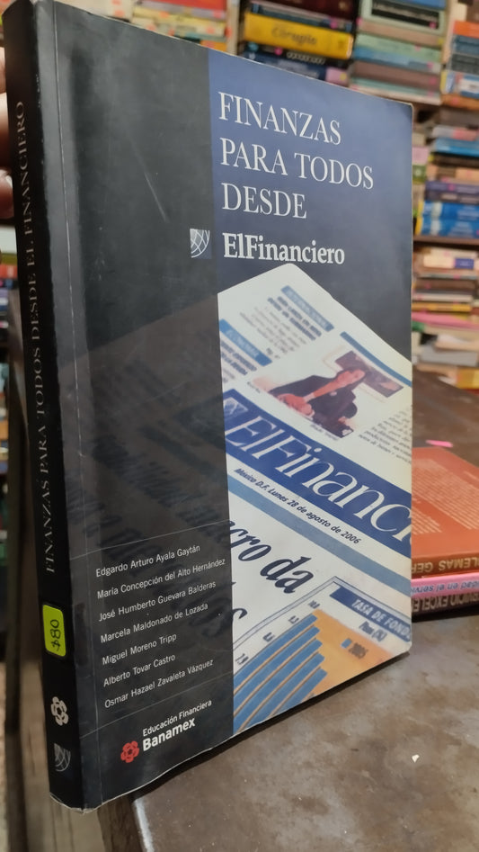 FINANZAS PARA TODOS DESDE EL FINANCIAMIENTO LIBRO USADO ADMINISTRACION ALDAMA