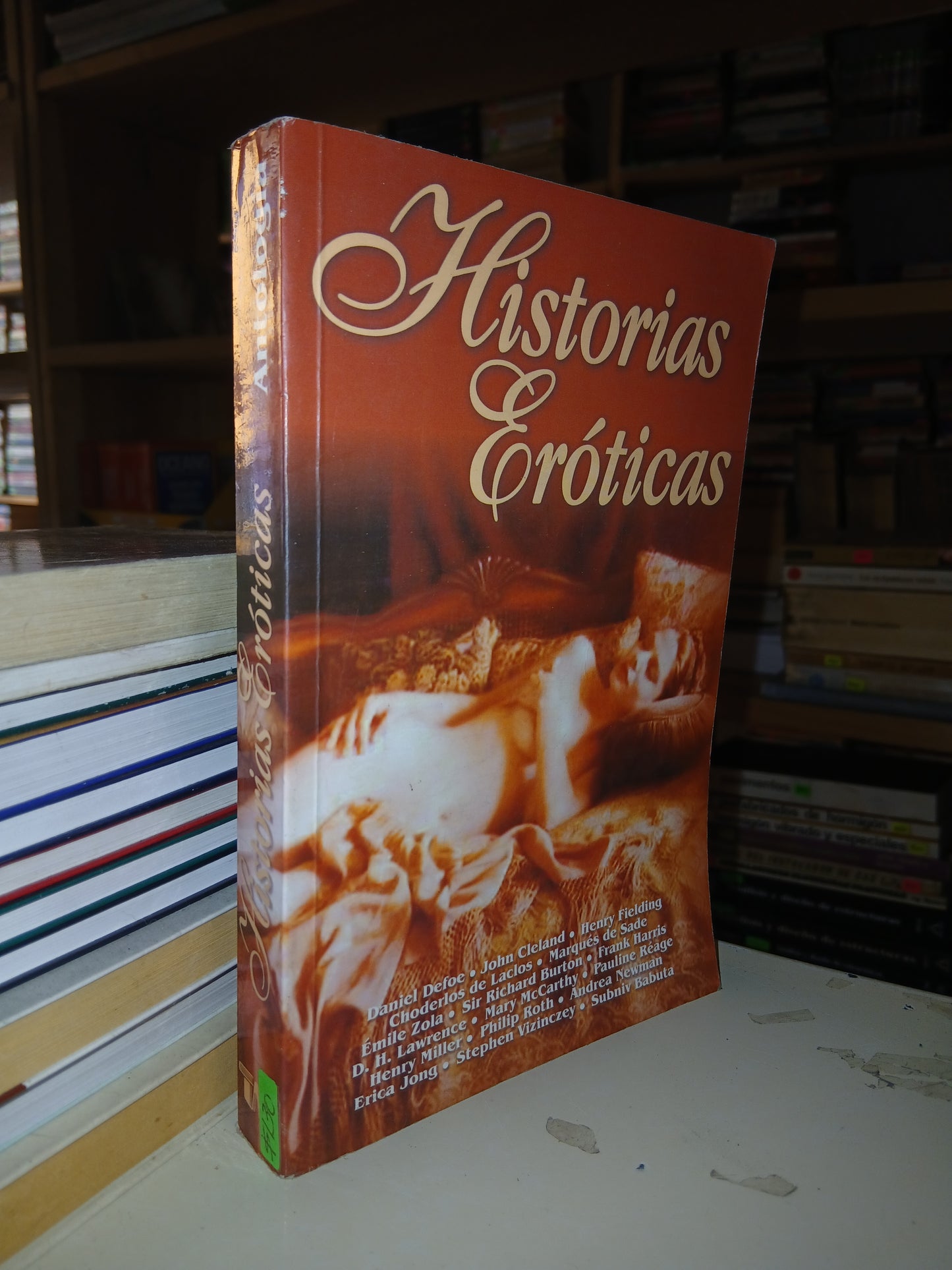 HISTORIAS ERÓTICAS (VARIOS AUTORES)USADO NOVELA LITERARIO 207