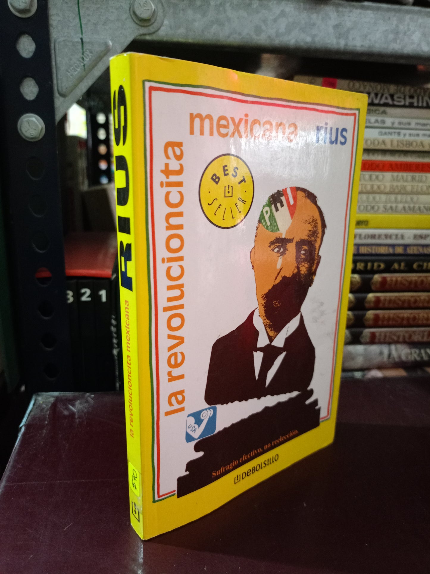LA REVOLUCIONCITA MEXICANA POR RIUS USADO NOVELA LITERARIO 305