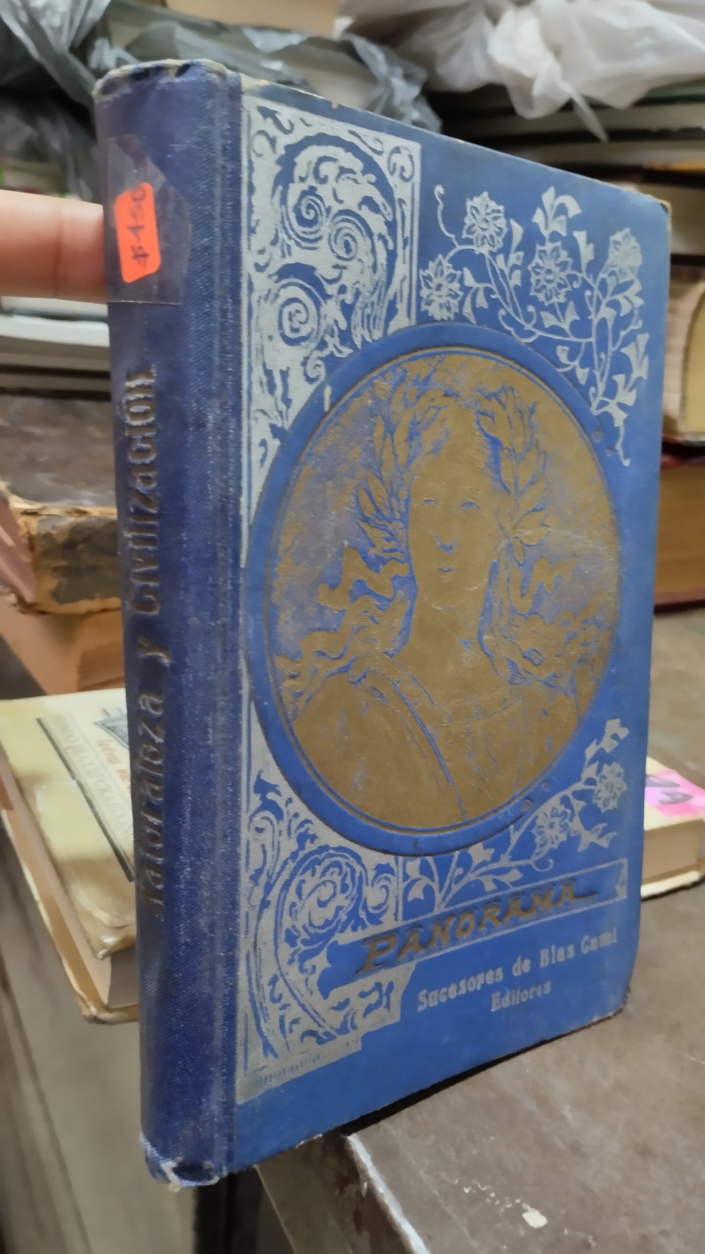 NUEVO LIBRO MANUSCRITO QUE TRATA DE LA NATURALEZA Y LA CILIZACION POR JULIAN BASTINOS LIBRO USADO ANTIGUO ALDAMA
