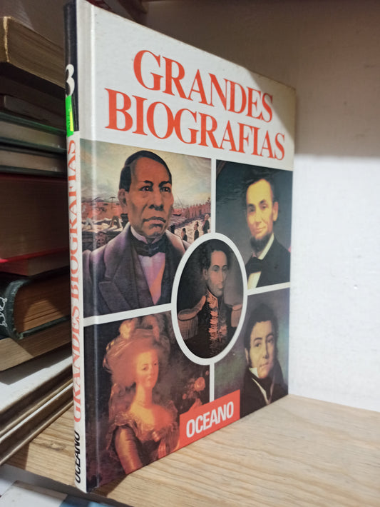 GRANDES BIOGRAFIAS TOMO 3 POR EDITORIAL OCEANO USADO HISTORIA JUÁREZ