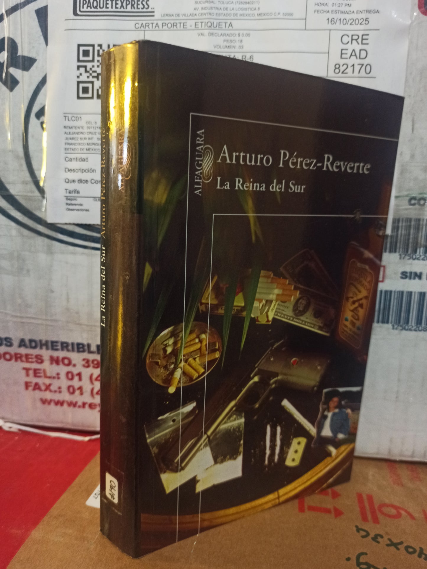 LA REINA DEL SUR POR ARTURO PÉREZ REVERTE USADO NOVELAS JUÁREZ