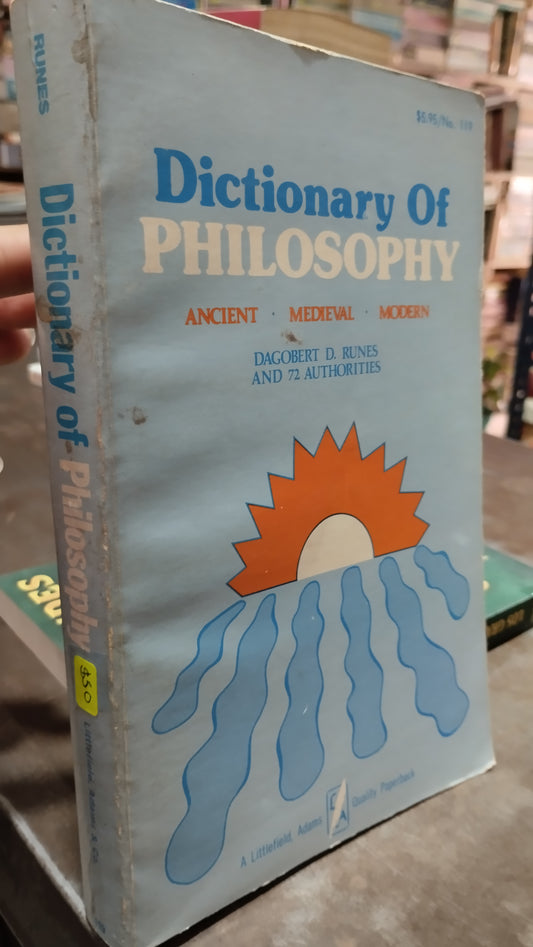 DICTIONARY OF PHILOSOPHY LIBRO USADO SOCIOLOGIA ALDAMA