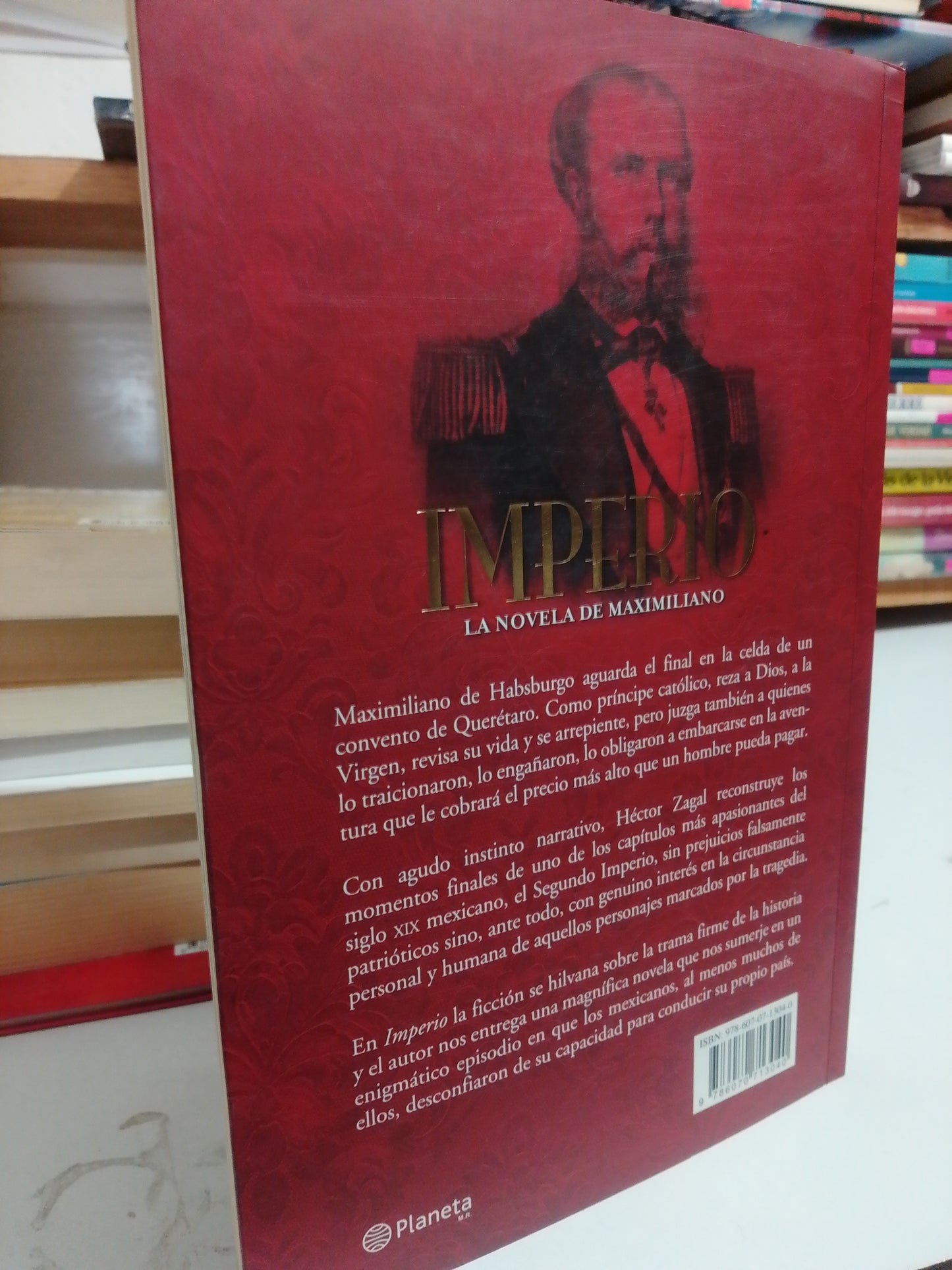 IMPERIO POR HECTOR ZAGAL USADO NOVELA JUÁREZ
