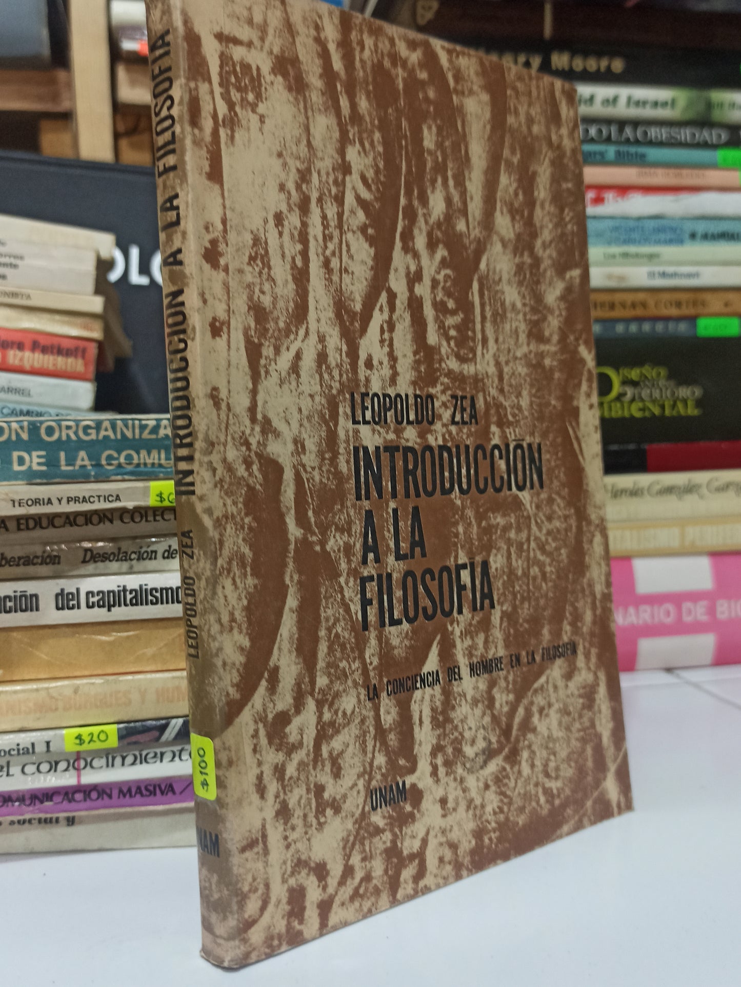 INTRODUCCION A LA FILOSOFIA POR LEOPOLDO ZEA USADO FILOSOFÍA JUÁREZ