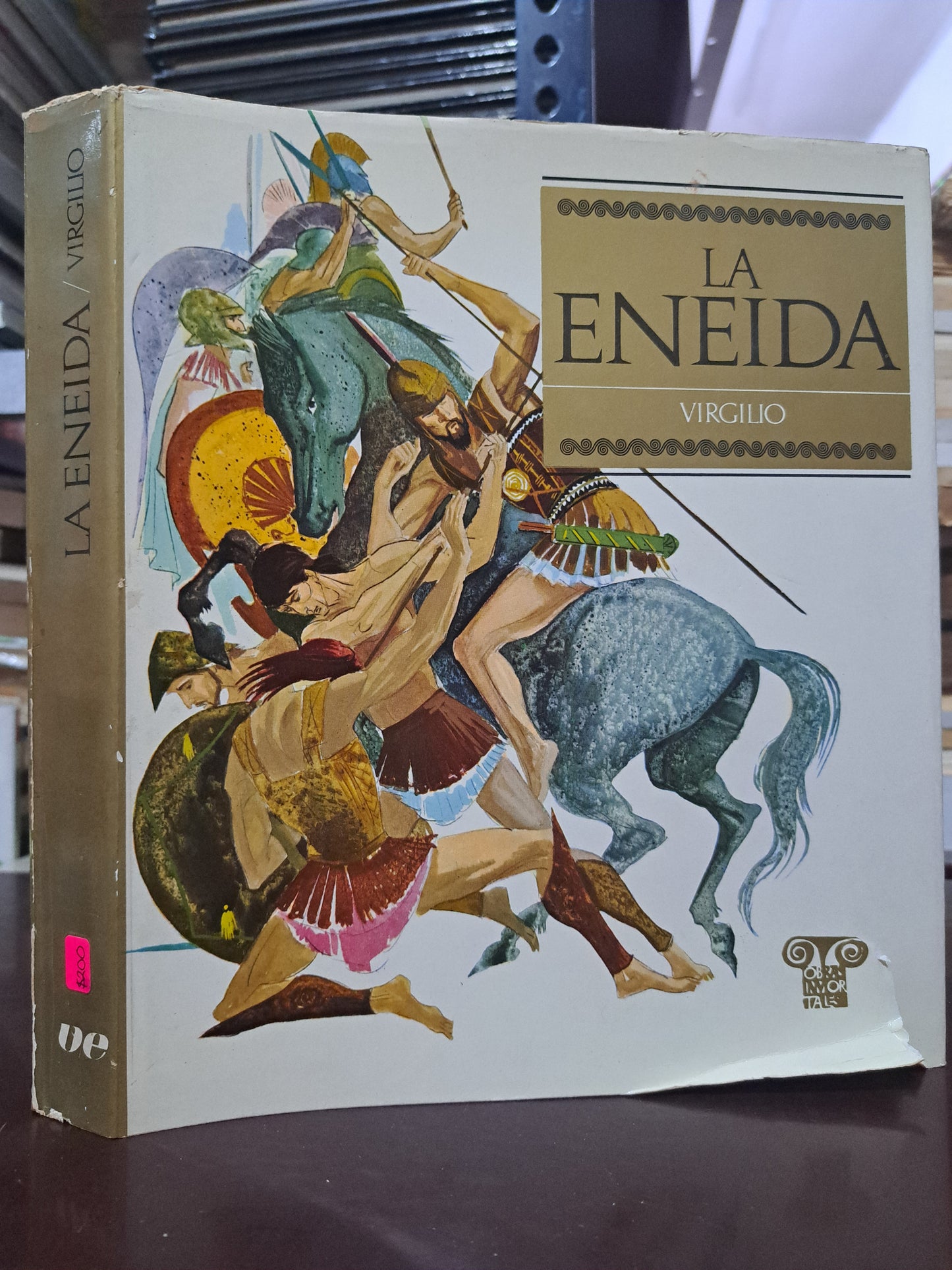 LA ENEIDA VIRGILIO VERÓN EDITORE USADO NOVELA LITERARIO 305