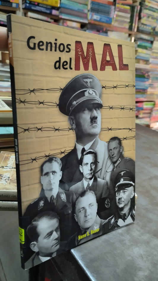 GENIOS DEL MAL POR HANS S BADER LIBRO USADO HISTORIA ALDAMA