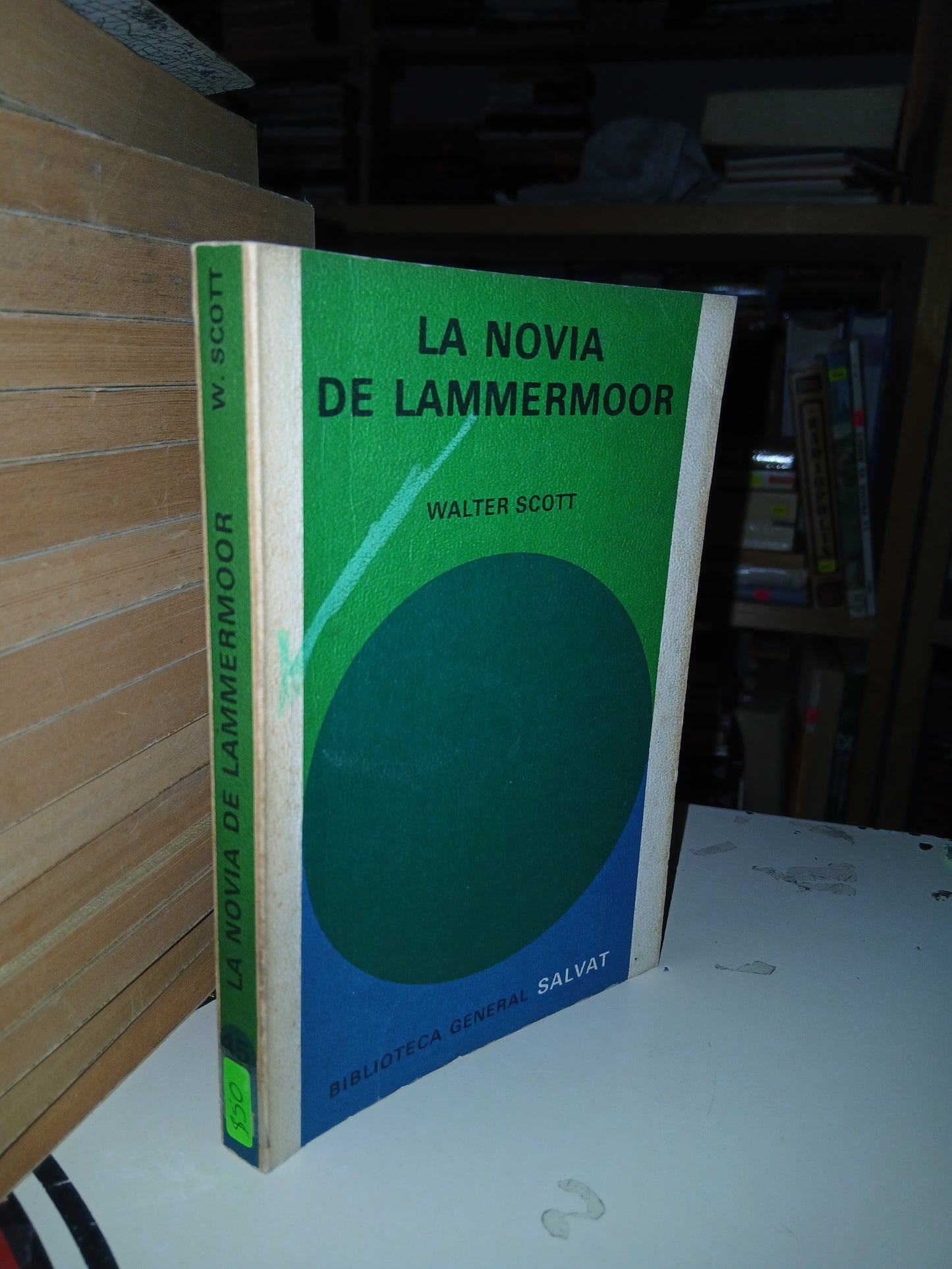LA NOVIA DE LAMMERMOOR POR WALTER SCOTT USADO NOVELA LITERARIO 207