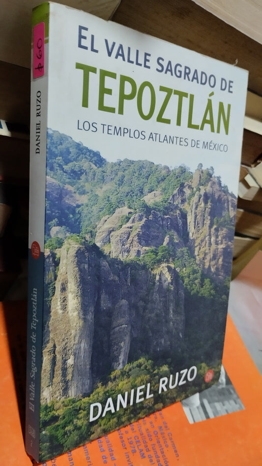 EL VALLE SAGRADO DE TEPOZTLAN POR DANIEL RUZO LIBRO USADO ESTADO DE MEXICO ALDAMA